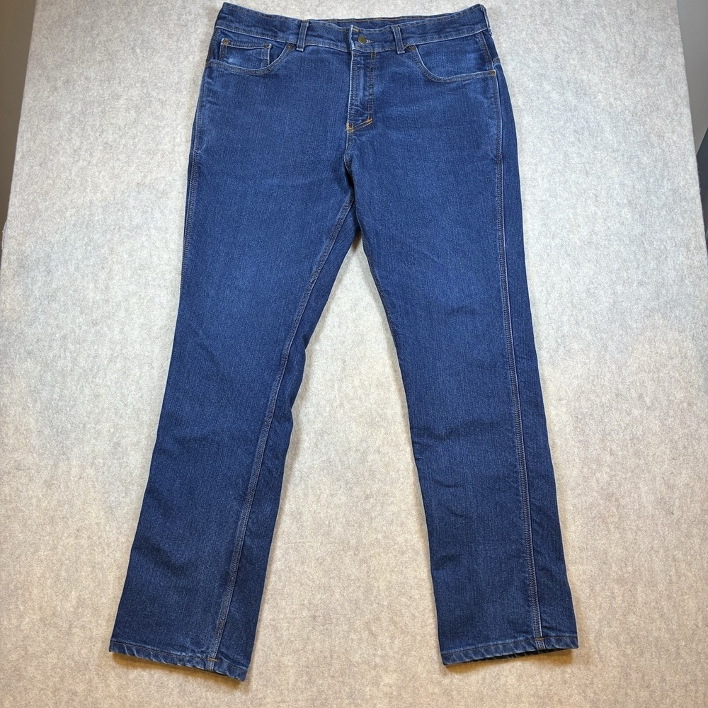 Origin Legit Fit Straight Heavyweight Stretch Workwear Jeans USA Mens 40x32